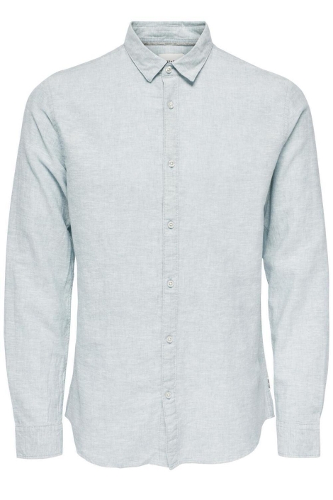 Only & Sons onscaiden ls solid linen shirt noos